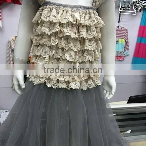 2016 summer baby girls party dresses tutu skirt dresses