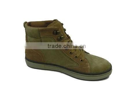 new model factory mens beige nubuck leather boots