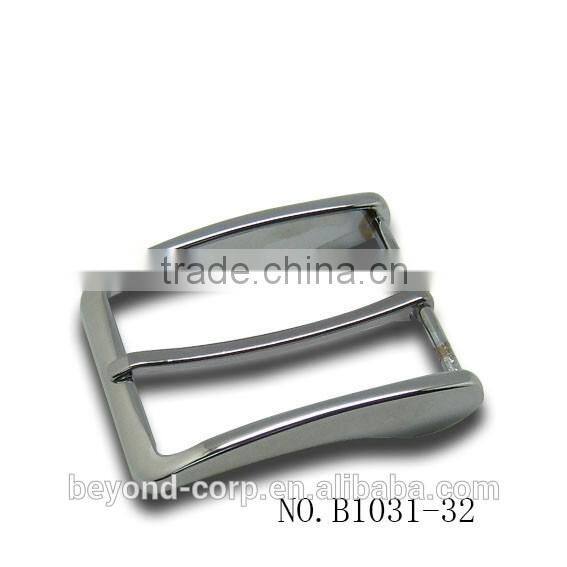Free standing male 30mm thin type alloy pin buckle