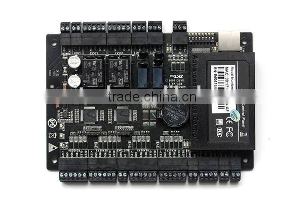 ZK C3-200 package B card access control pane with power supply metal box and battery function TCP/IP 2 doors access controller