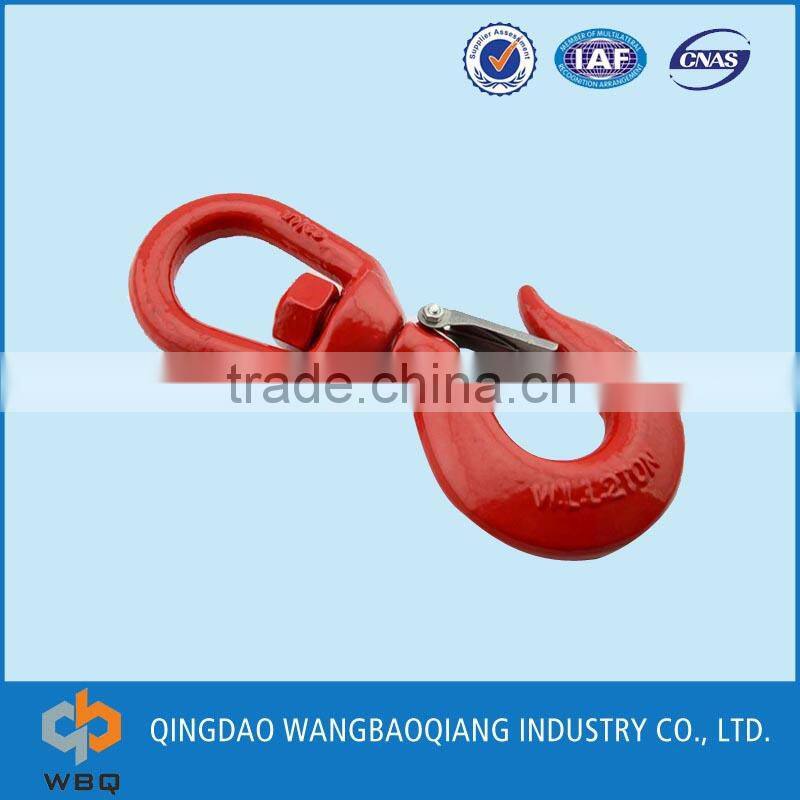 Best quality swivel safety lifting stainless steel hook