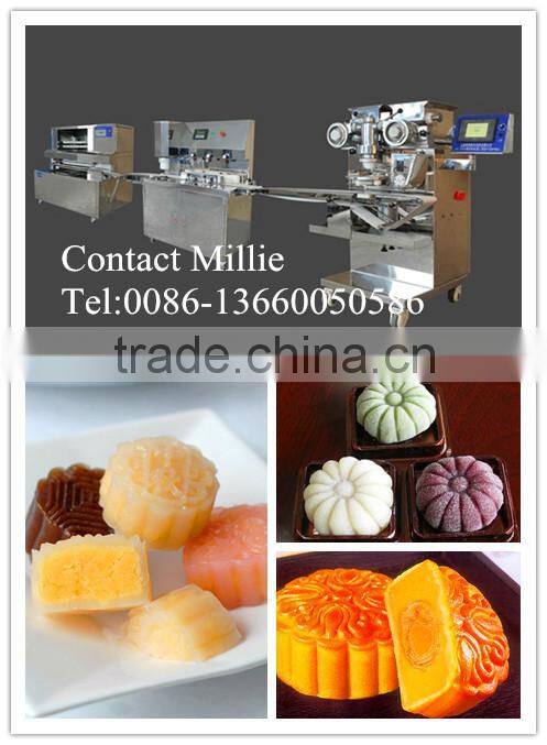 Automatic cookies filling machine for moon cake fillings