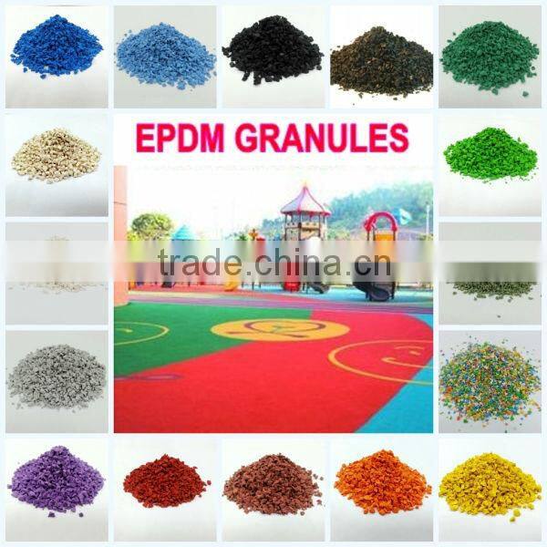 Hot sale Wet pour EPDM Rubber Granules, EPDM Rubber chips and Crumb rubber-FN-A-16080801