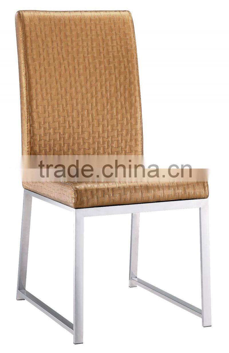 Classic Simple Metal Dining Chair Hotel Chair Reception Chair