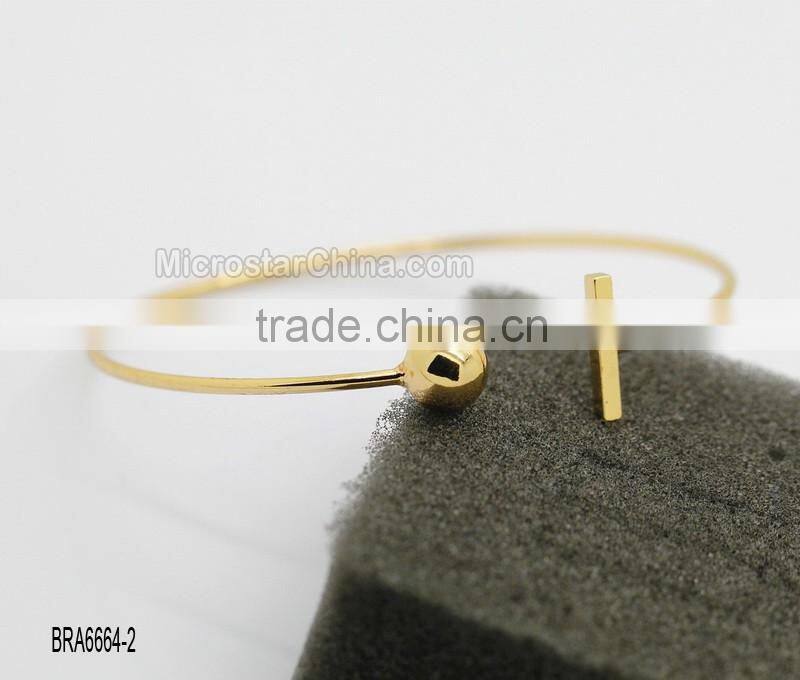 European and American fashion exquisite moon gemstone bangle