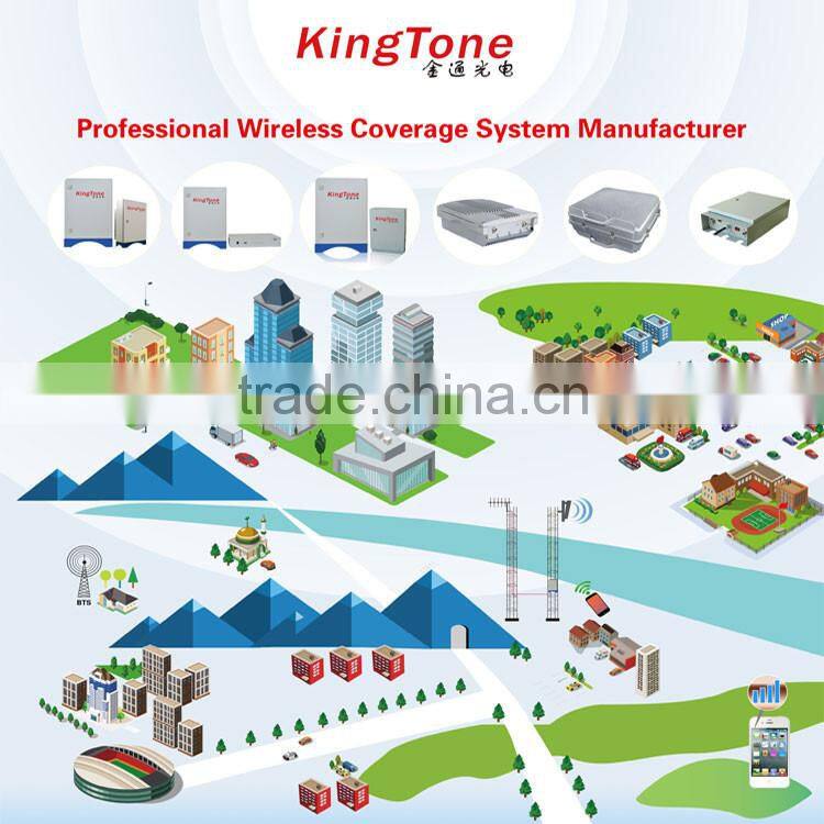 KINGTONE Remote Control Signal Repeaters 900 2100 mhz GSM Repeater 3G