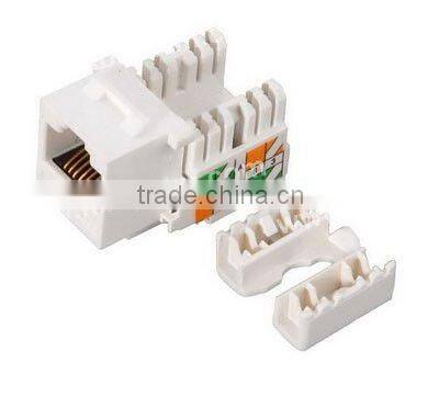 UTP Cat.5e Keystone Jack 90 degree,dual type