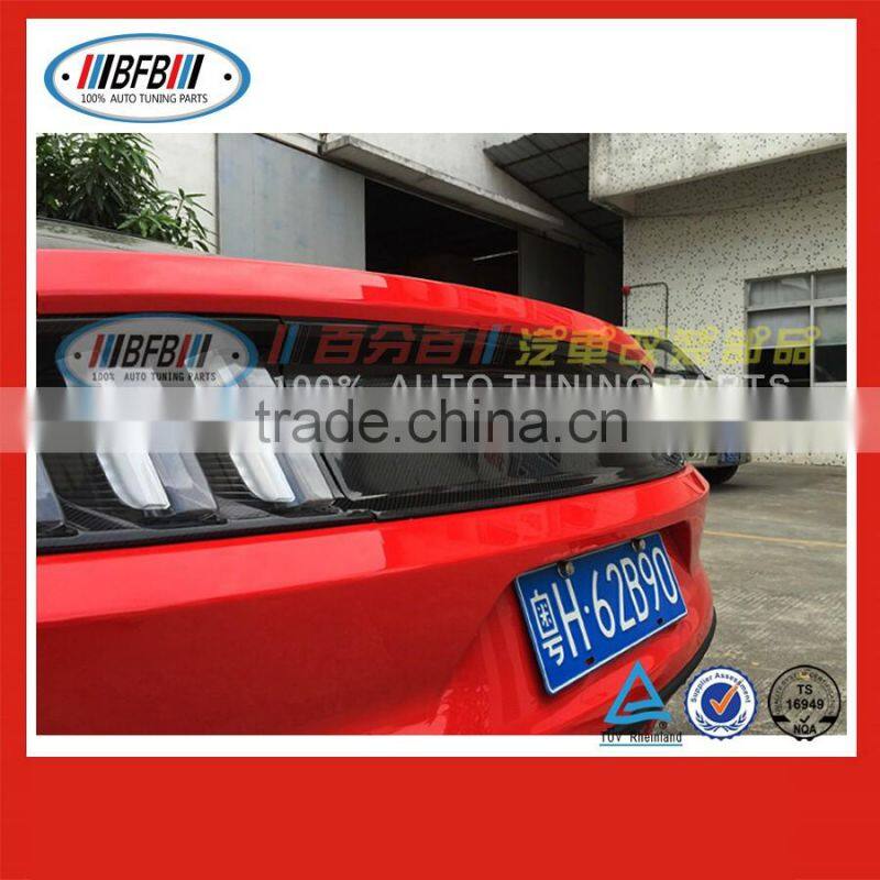 mustang 2015 rear spoiler wing carbon fiber FOR Ford car body kits