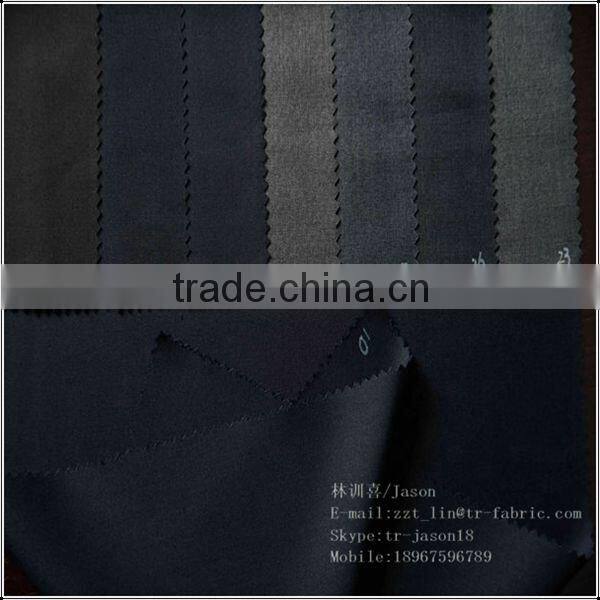 high class polyester rayon suiting fabric for Italian style suits