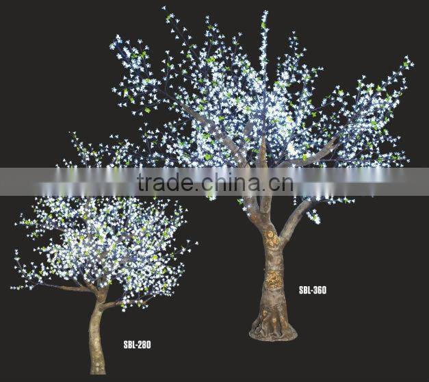 Festive LED artificial apple tree light with best effect