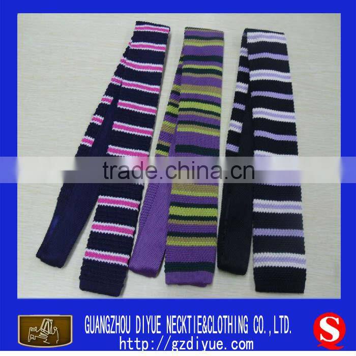 colorful sik knit tie for young man