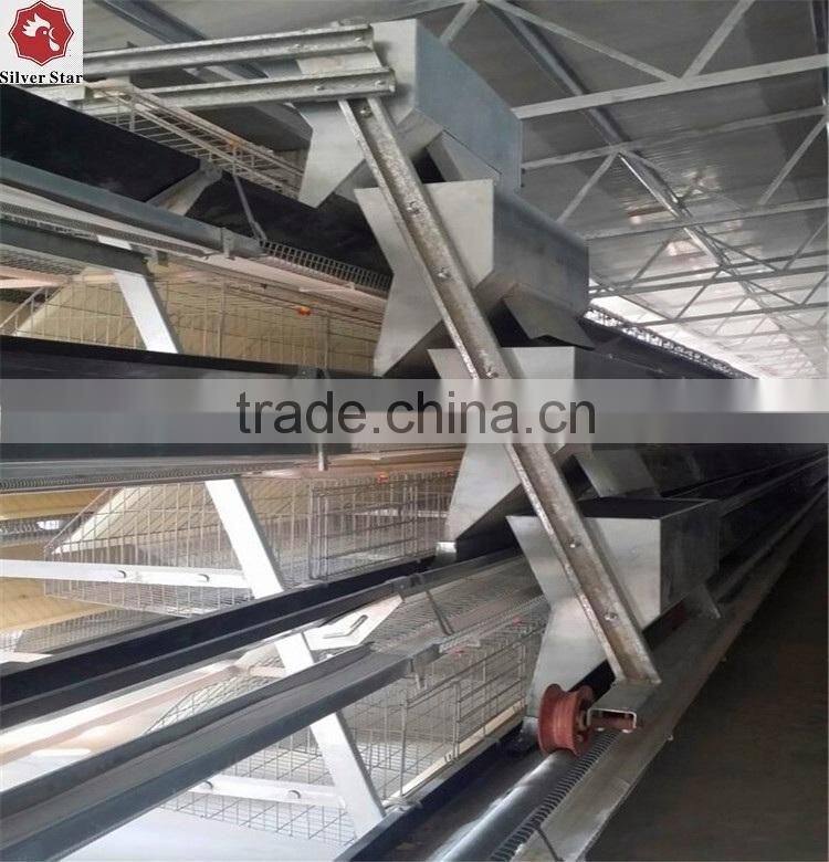 Automatic poultry equipment chicken breeding coops a type cages