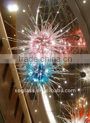 crystal chandelier xo-201106 and hand blown glass chandelier