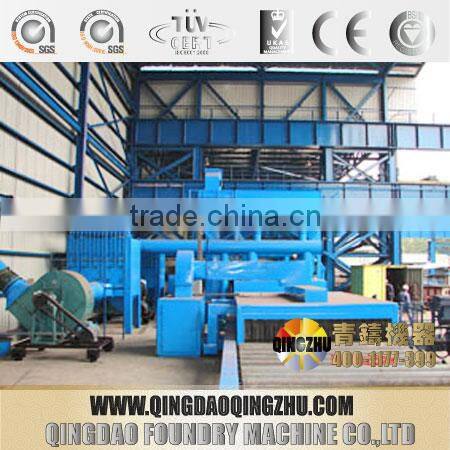 Steel Plate Shot-blasting Machine / Steel Plate Automatic Blast Machine For Surface