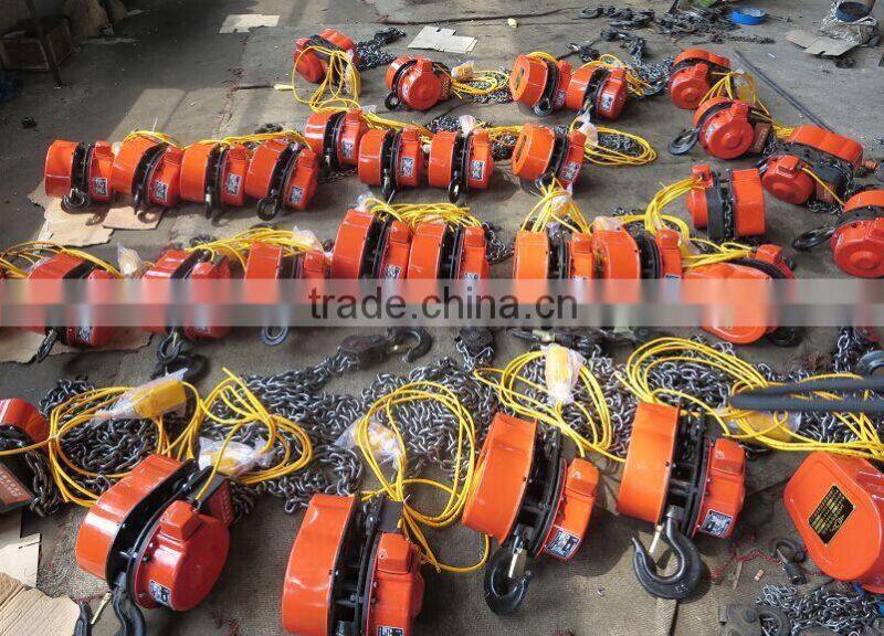 DHP Type Electric Chain Hoist with 20 ton Lifting Compacity