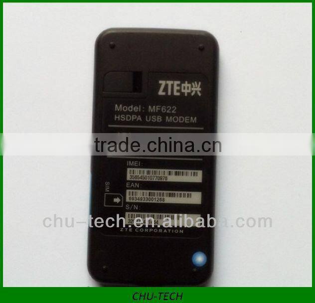 unlocked ZTE MF622 USB Modem hsdpa usb modem 7.2mbps ZTE 3g 3.5G usb modem HSDPA MODEM