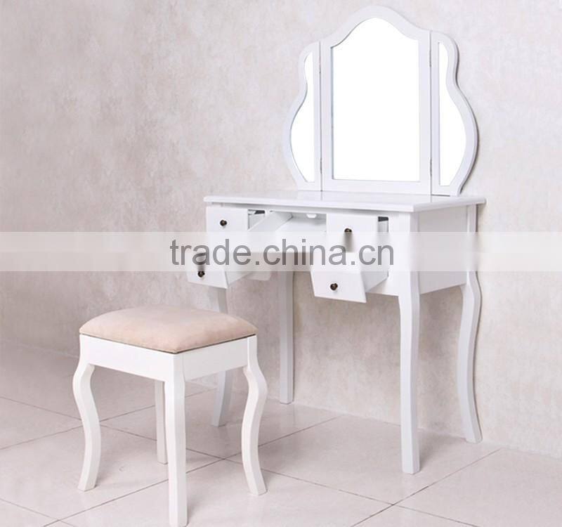 french country shabby chic makeup mirrored furniture dressing table