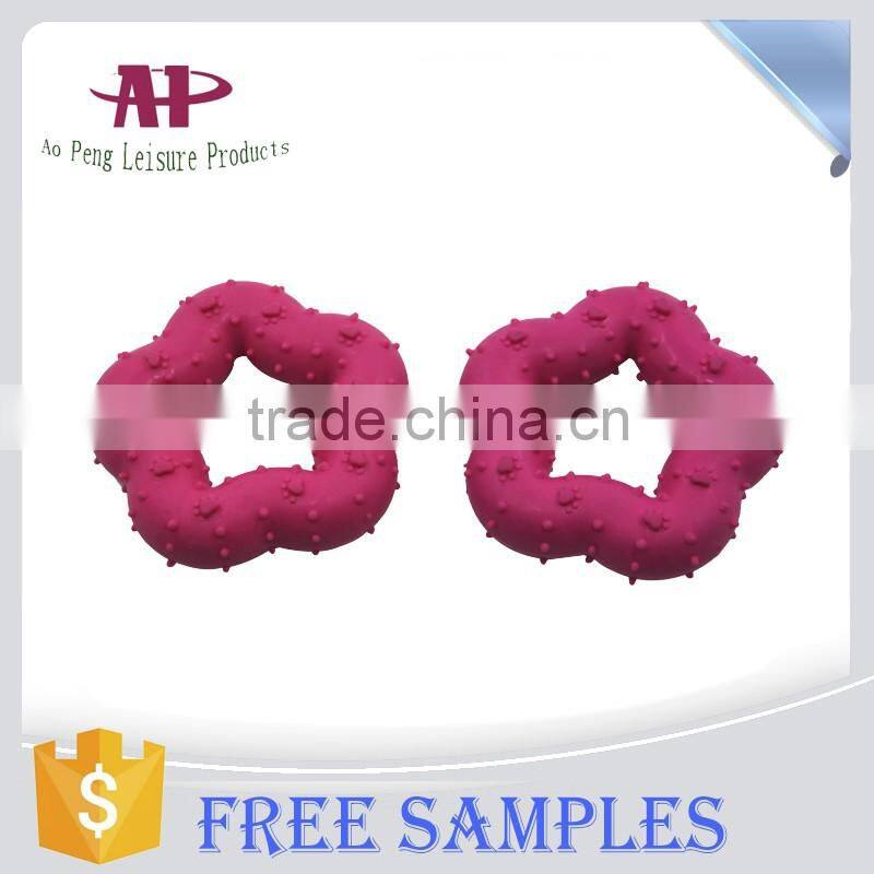 High Quality Pet Toys Circle Shape Dog Rubber Toys