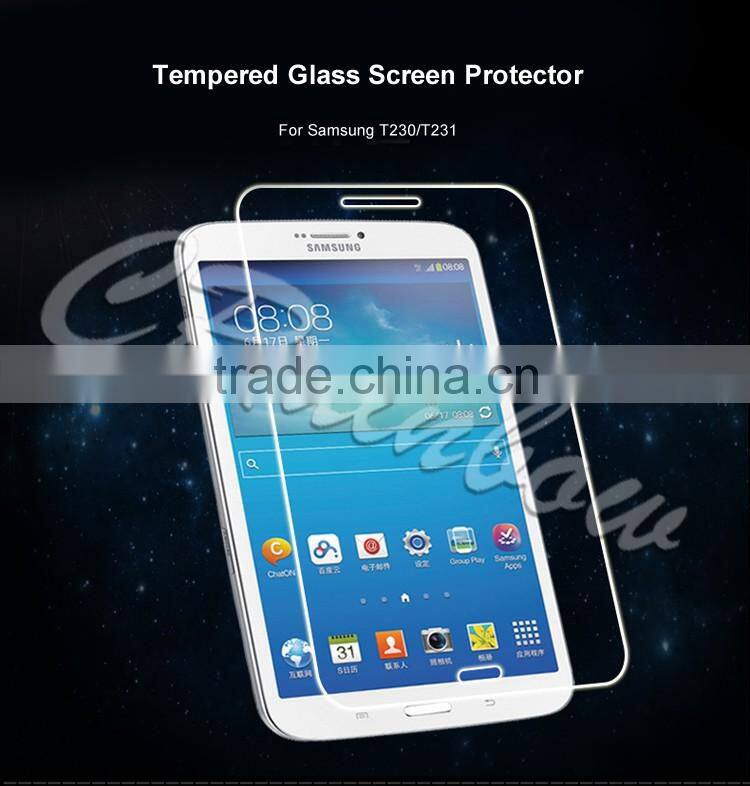 Anti-fingerprint for samsung galaxy tab 4 T230 T231 tempered glass guard