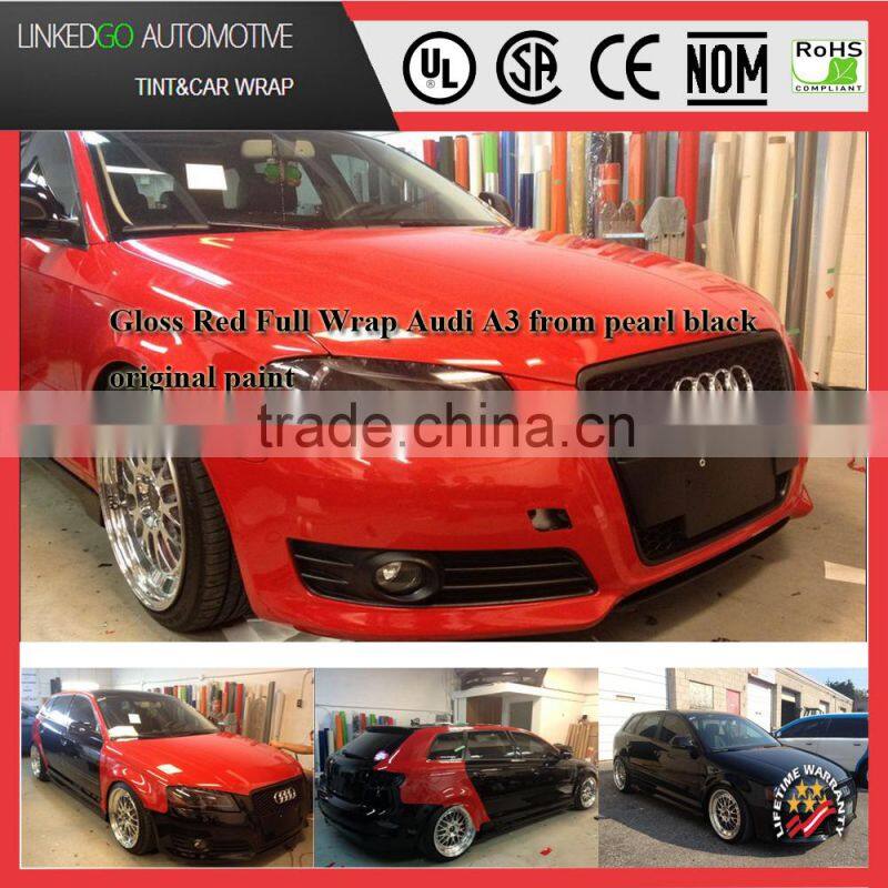 Best price 1.52*30m vinyl for car wrapping free with air bubble free car wrapping