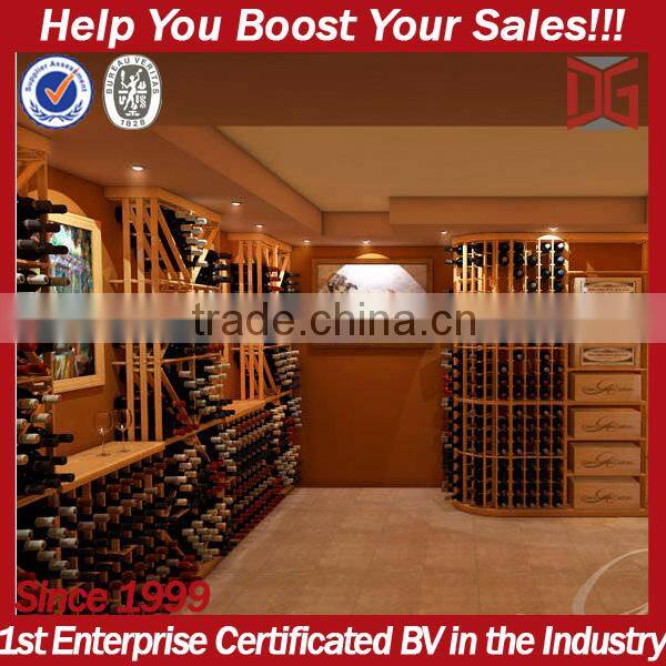 2015 Newest Design Cabinet Used Wood Wine Racks Sale