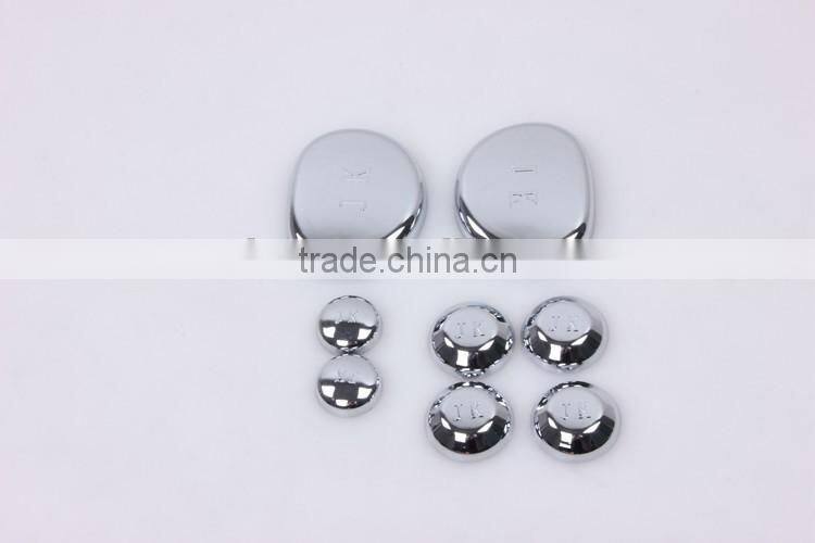8 Pcs Glass Button ABS Chrome Used For Starex 2004 Accessories