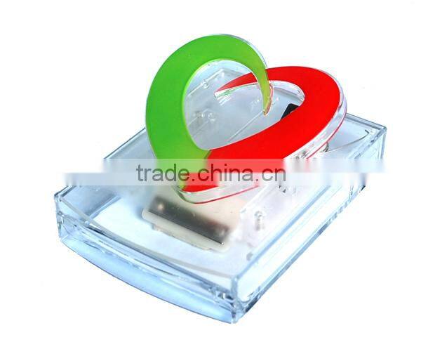 BINB826 HEART SHAPE MEMO PAD BOX