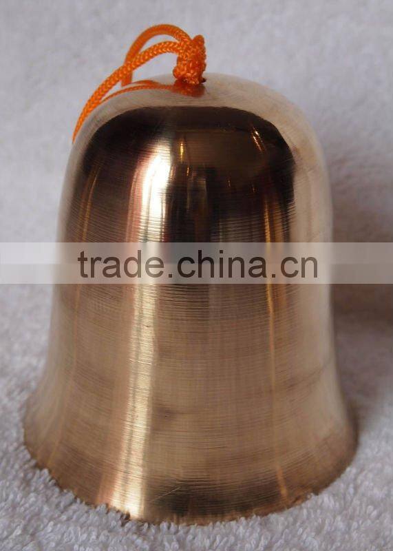 (A081) 3.6" brass bell for bar ,bar bell with rap stick,Percussion bell