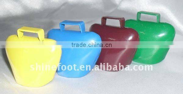 2" souvenir swiss metal cow bell A2-140 swiss style cowbell (A279)