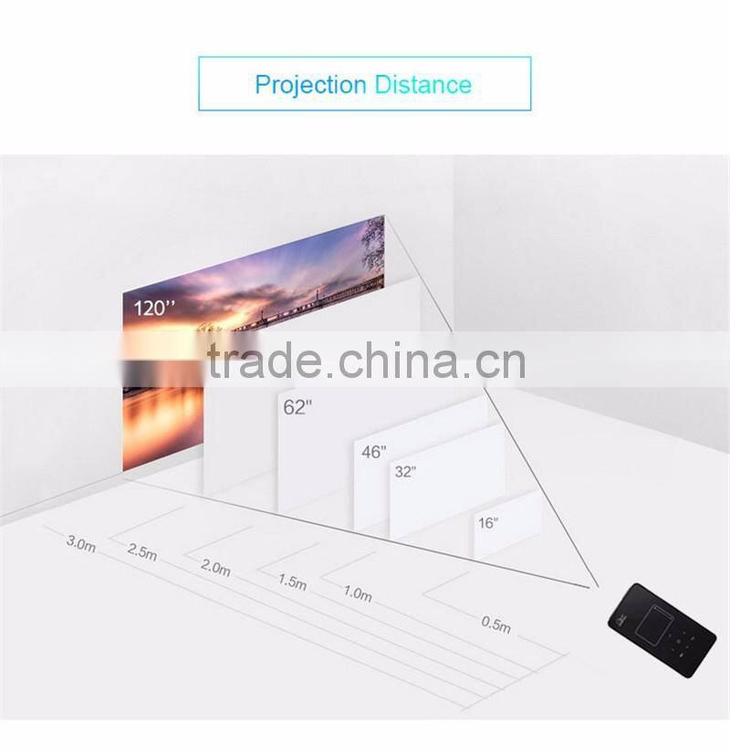2016 Cheap DLP Digital projectors mini LED Portable mobile 3D 1920x1080 mini projector