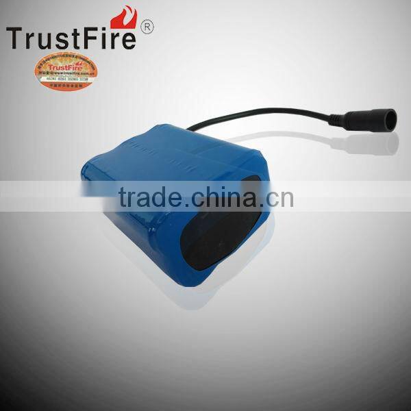 TrustFire 8.4v 6800mah li-ion 18650 battery back for bike light