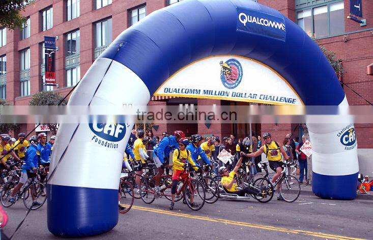 inflatable unive arch /inflatable line arch/pvc material arch