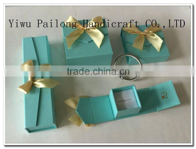 eco-friendly custom fashion elegant empty unique paper jewlery gift boxes
