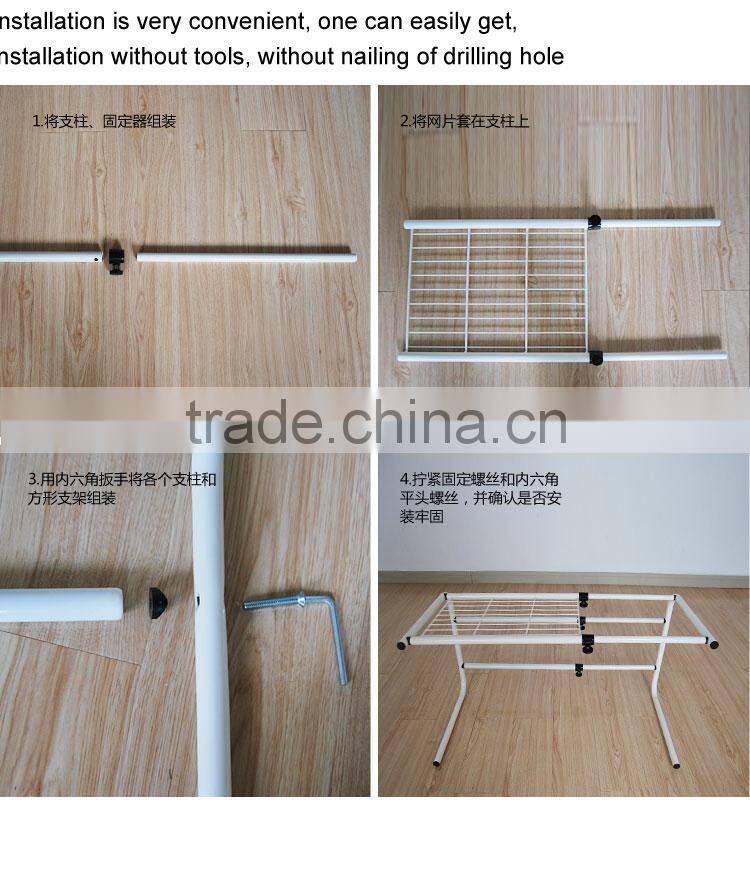 microwave oven stand portable kitchen rack metal display rack C-12