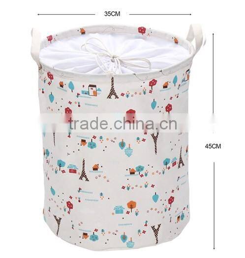 Clothes Toys Food Storage Basket Foldable Independence Laundry Basket with Lid