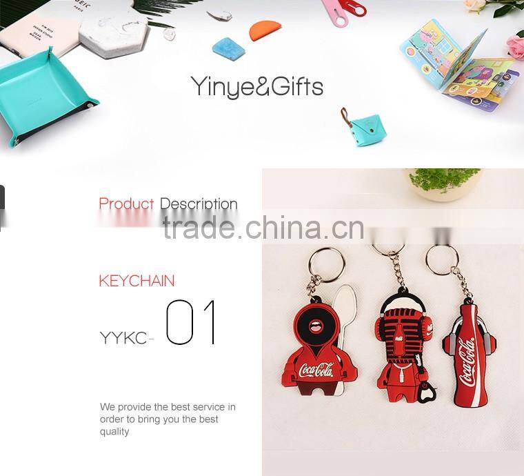 I LOVE NY flip-flop soft pvc keychain pvc rubber key chain