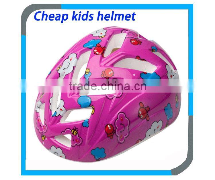 sky blue out-mold PVC toddler boy bike helmet,cheap small pink cross child safety bicycle helmet for kids