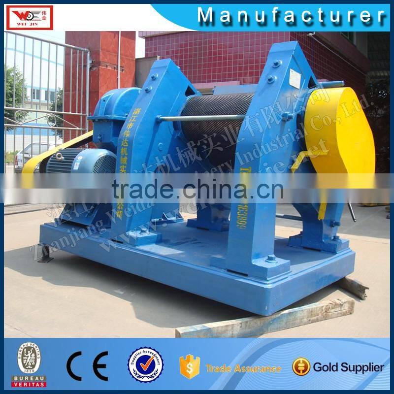 standard electric natural rubber processing machinery for rubber production line with good quality/rubber creper