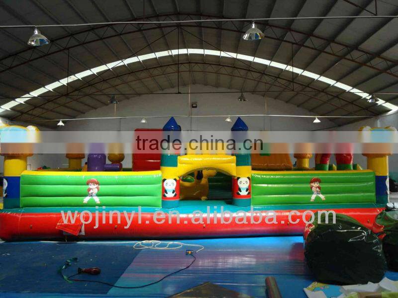 2016 bouncy castles inflatables china/inflatable bouncy castle with water slide