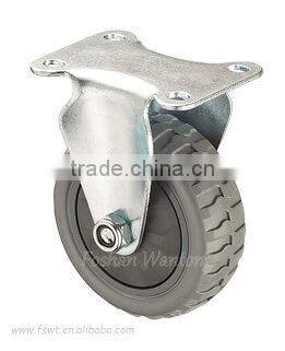 Polyurethane Medium Duty Threaded Stem Swivel Wheel Caster