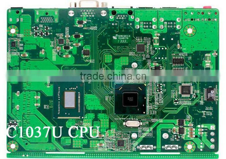 Fanless Alluminum Chassis Four Native USB 3.0 C1037u 1.8GHZ 4G RAM 64G SSD Gaming Computer Server Case