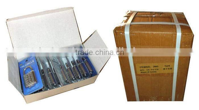 Tri-Circle code Keypad lock Combination padlock ZL35