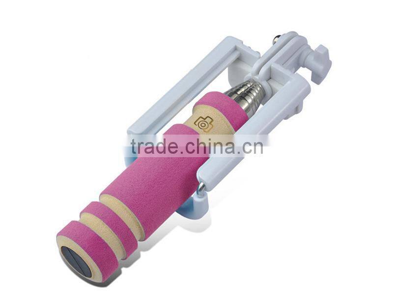 most popular folding aluminum alloy rod Selfie Stick ,Gift giving best choice