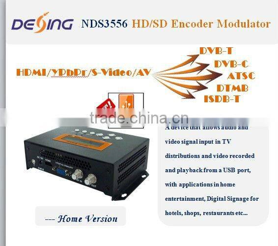 HDMI into DVB-T modulator