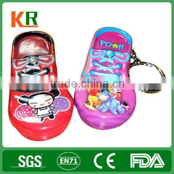 Gold supplier wholesales customize metal Irregular shose Shape Tin Box