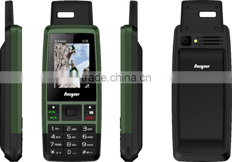 2016 rugged waterproof Arabic mobile phone S18mini