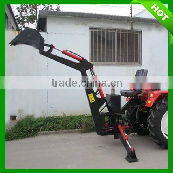 LW-7 small garden tractor backhoe