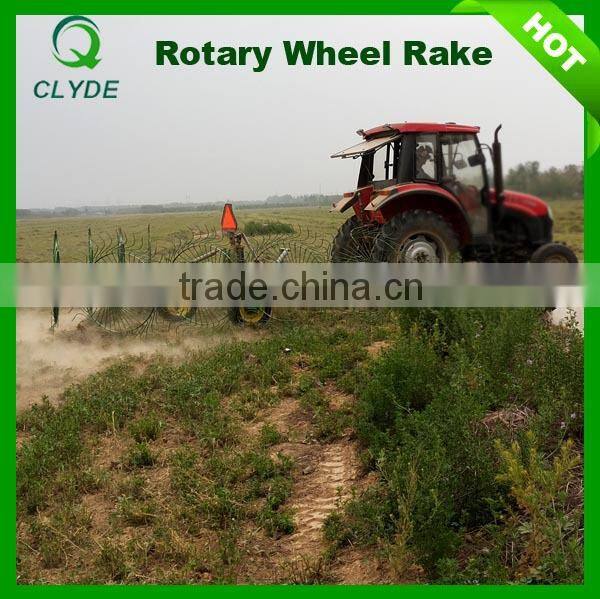 Agriculture machinery Foldable Wheel Rakes with high quality