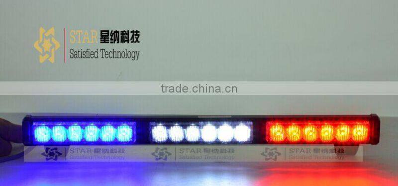Front Single Long Row Traffic Advisor LED Grille Warning Lightbar(XN-186-3)