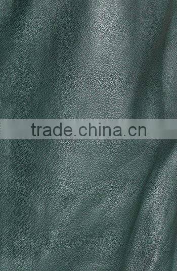 Green short sleeve Pu Leather tops new fashion girls tops 2016